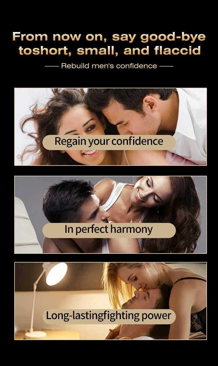 Natural Male Enlargement Massage Oil | Thickening & Strength Booster🚀