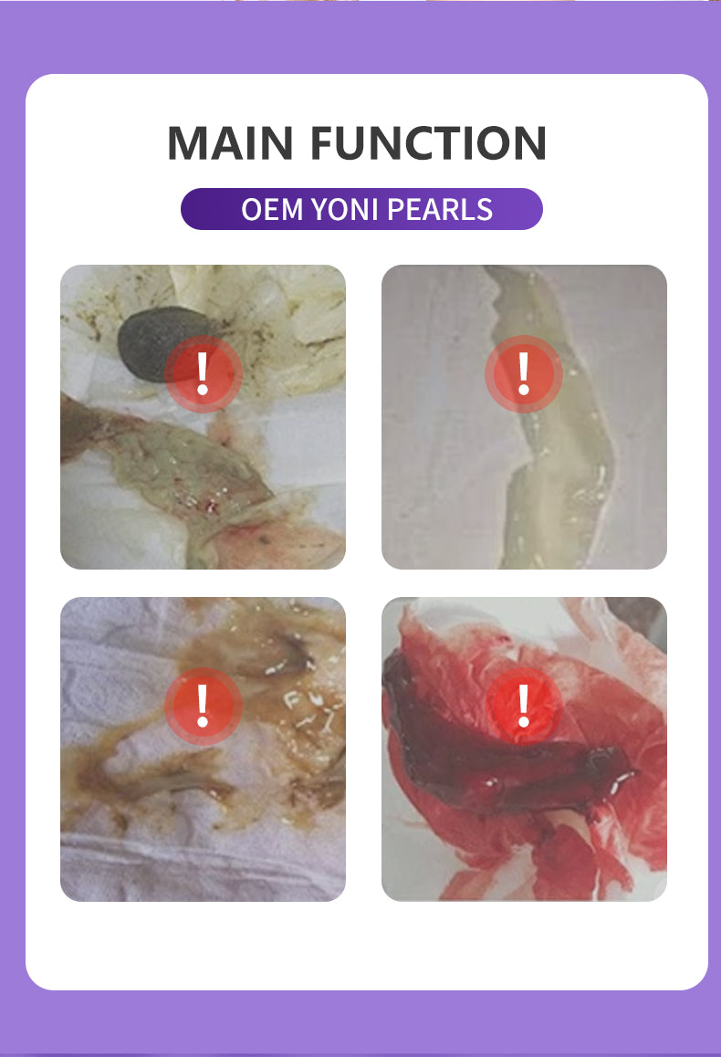 Women's Vaginal Detox Pearls and Intimate Cleansing