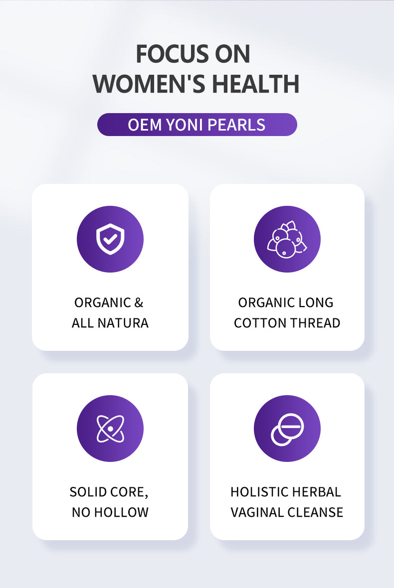 Women's Vaginal Detox Pearls and Intimate Cleansing