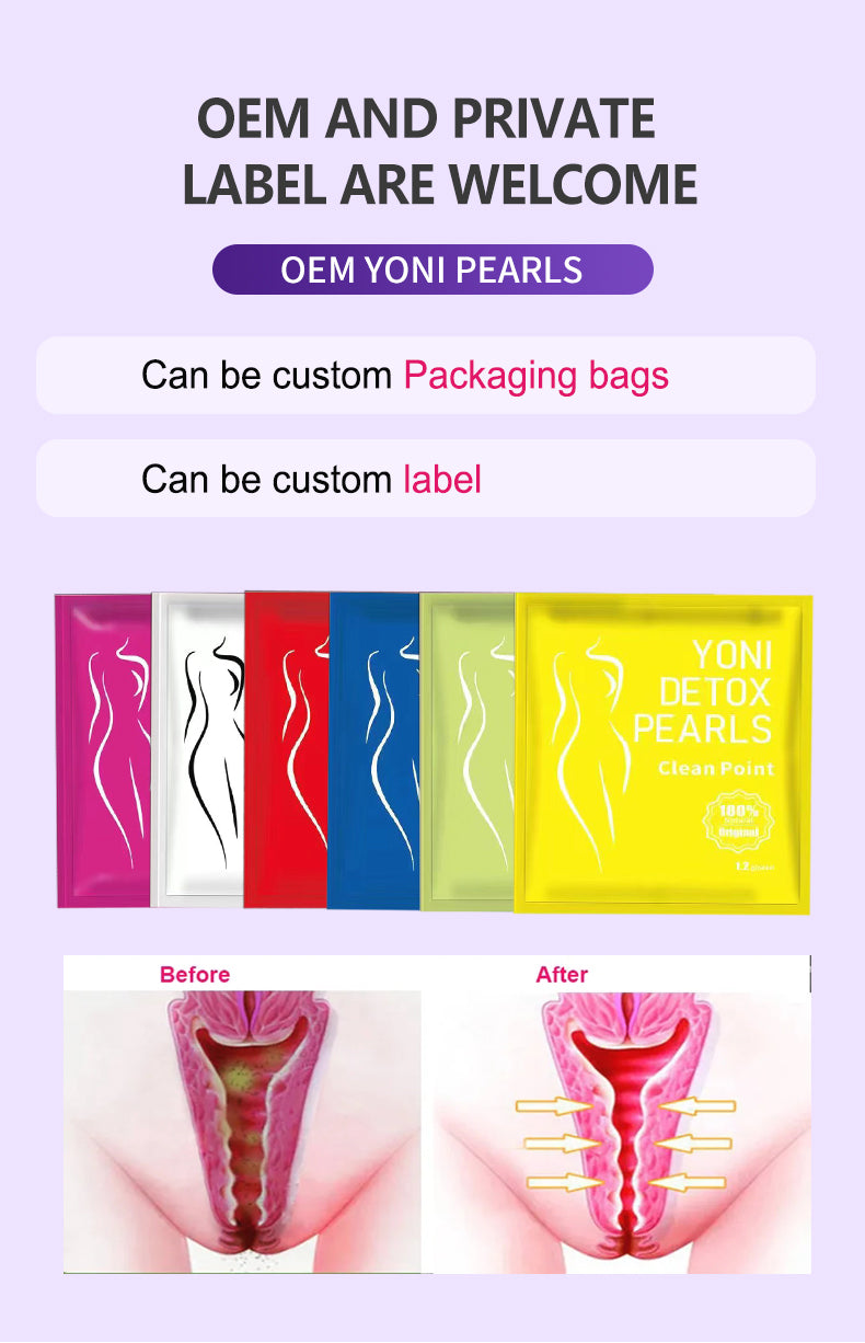 Women's Vaginal Detox Pearls and Intimate Cleansing